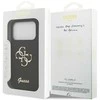 Guess Silicone Big 4G Script dėklas skirtas Apple iPhone 17 Pro juodos spalvos