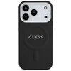 Telefono dėklas iPhone 17 Pro juodas su MagSafe Guess