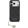 Telefono dėklas iPhone 17 Pro juodas su pakabuku Guess