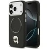 Karl Lagerfeld Karl Pin MagSafe dėklas Apple iPhone 17 Pro juodos spalvos