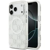 Karl Lagerfeld IML KL Monogram MagSafe dėklas skirtas Apple iPhone 17 Pro Max baltos spalvos