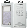 Karl Lagerfeld IML KL Monogram MagSafe dėklas skirtas Apple iPhone 17 Pro Violetinė