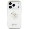 Dėklas Guess IML 4G Script Metal Case for iPhone 17 Pro Max - Baltas