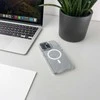 Hurtel Glitter Dėklas MagSafe Compatible skirtas Apple iPhone 17 Pro Max – Semi-skaidrus