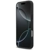 Mercedes Leather Laurel Leaves Stripes MagSafe dėklas Apple iPhone 17 Pro Max juodos spalvos