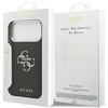 Dėklas Guess Grained Big 4G Classic Logo Apple iPhone 17 Pro Max juodos spalvos