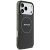 Mercedes Dėklas AMG Double Layer Transparent Smocked MagSafe for Apple iPhone 17 Pro Max juodos spalvos