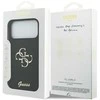 Guess Silicone Big 4G Script dėklas skirtas Apple iPhone 17 Pro Max juodos spalvos