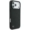 Mercedes Leather Laurel Leaves MagSafe dėklas skirtas Apple iPhone 17 Pro Max juodos spalvos