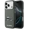 Karl Lagerfeld IML K&CH Heads Logo MagSafe dėklas skirtas Apple iPhone 17 Pro Max juodos spalvos