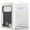 GUESS dėklas, skirtas IPHONE 17 Pro Max, suderinamas su MagSafe GUHMP17XP4GRMDEK (PU W/ 4G Strass Logo) juodas