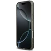 Mercedes Dėklas AMG Double Layer Transparent Smocked MagSafe for Apple iPhone 17 Pro Max juodos spalvos