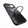 Tech-Protect MagRing MagSafe dėklas skirtas Apple iPhone 17 Pro Max – matinis juodos spalvos