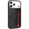 Dėklas Audi R8 Carbon Fiber MagSafe Apple iPhone 17 Pro Max juodos spalvos