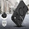 Tech-Protect MagCam MagSafe dėklas skirtas Apple iPhone 17 Pro Max – matinis juodos spalvos