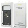 Original dėklas GUESS Grained Big 4G & Classic Logo skirtas Apple iPhone 17 Pro Max juodos spalvos