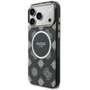Dėklas Guess IML Peony Dot MagSafe Case for iPhone 17 Pro Max - Juodas