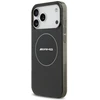 Mercedes Dėklas AMG Double Layer Transparent Smocked MagSafe for Apple iPhone 17 Pro Max juodos spalvos