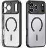 Dux Ducis AIMO Mag dėklas skirtas Apple iPhone 17 Pro Max suderinamas su MagSafe – juodos spalvos