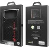 Dėklas Audi R8 Carbon Fiber MagSafe Apple iPhone 17 Pro Max juodos spalvos
