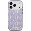 Karl Lagerfeld IML KL Monogram MagSafe dėklas skirtas Apple iPhone 17 Pro Max Violetinė