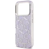 Karl Lagerfeld IML KL Monogram MagSafe dėklas skirtas Apple iPhone 17 Pro Max Violetinė