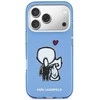 Telefono dėklas iPhone 17 Pro Max, mėlyna Karl Lagerfeld