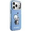 Telefono dėklas iPhone 17 Pro Max, mėlyna Karl Lagerfeld