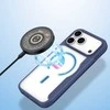 Dėklas Dux Ducis Skin X Pro skirtas Apple iPhone 17 Pro Max, suderinmas su MagSafe – mėlynos spalvos
