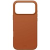 UNIQ Lino dėklas skirtas Apple iPhone 17 Pro Max Magclick Charging oranžinės spalvos