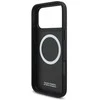 Dėklas BMW M Perforated Stripe Logo MagSafe Apple iPhone 17 Pro Max mėlynas