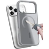 Dux Ducis Yind Apple iPhone 17 Pro Max Dėklas suderinamas su MagSafe – pilkos spalvos