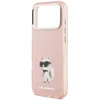 Dėklas Original Pouch Karl Lagerfeld IML Aquarelle Choupette & Logo Magsafe skirtas Apple iPhone 17 Pro Max pink