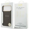 Telefono dėklas iPhone 17 Pro Max rudas MagSafe Guess