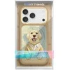 „Nimmy Gentle Pets“ serijos šunims skirtas „MagSafe“ dėklas, skirtas „iPhone 17 Pro Max“ – ruda