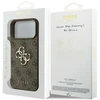 Dėklas Guess 4G Big Logo skirtas Apple iPhone 17 Pro Max rudos spalvos