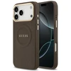 Telefono dėklas iPhone 17 Pro Max rudas MagSafe Guess