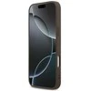 Telefono dėklas iPhone 17 Pro Max rudas margintas Guess