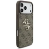 Dėklas Guess 4G Big Logo skirtas Apple iPhone 17 Pro Max rudos spalvos