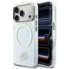 „Karl Lagerfeld IML KL Script Logo MagSafe“ dėklas, skirtas „iPhone 17 Pro Max“ – skaidrus