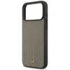 Dėklas Mercedes Leather The Move MagSafe skirtas Apple iPhone 17 Pro Max taupe