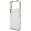 Dėklas Guess IML Peony Dot MagSafe Case for iPhone 17 Pro Max - rusvai gelsvas