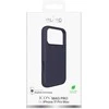 Telefono dėklas iPhone 17 Pro Max tamsiai mėlynas silikoninis MagSafe Puro
