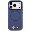 BMW M FW Metal Logo MagSafe dėklas skirtas Apple iPhone 17 Pro Max Navy mėlynos spalvos