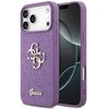 Dėklas Guess Fixed Glitter Big 4G skirtas Apple iPhone 17 Pro Max lilac