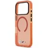 Dėklas BMW M IML Shockproof Metal Logos MagSafe Case for iPhone 17 Pro - Pro Oranžinis