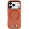 Dėklas BMW M IML Shockproof Metal Logos MagSafe Case for iPhone 17 Pro - Pro Oranžinis