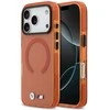 Dėklas BMW M IML Shockproof Metal Logos MagSafe Case for iPhone 17 Pro - Pro Oranžinis