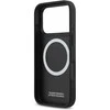 Dėklas BMW M Perforated Stripe Logo MagSafe Apple iPhone 17 Pro mėlynas