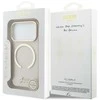 Dėklas Guess IML Script Metal MagSafe Case for iPhone 17 Pro - Rožinė